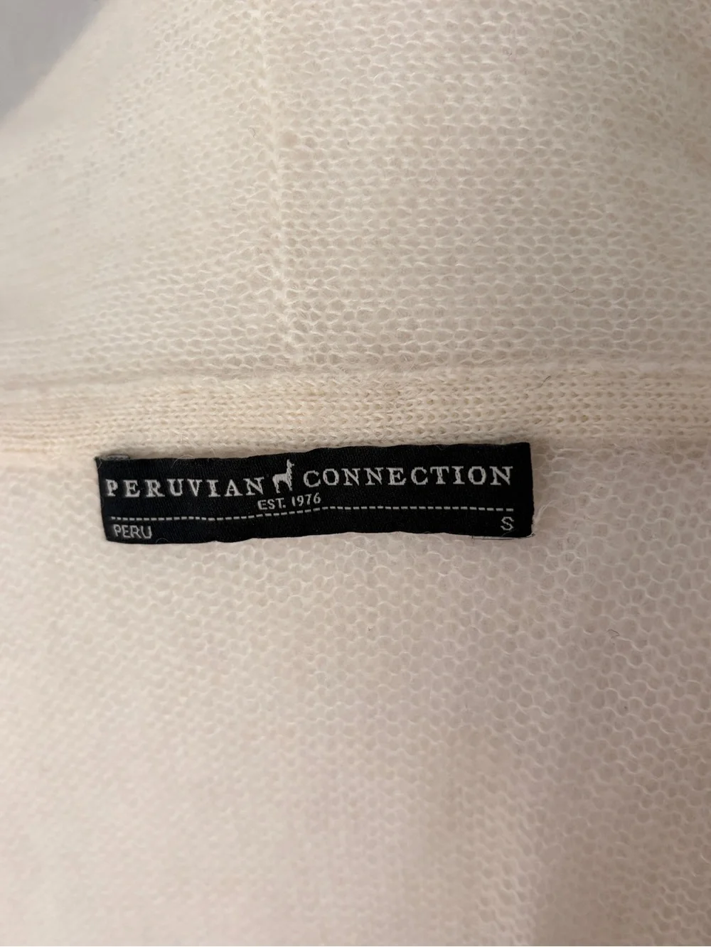 Peruvian Connection Gwyneth Baby Alpaca Cardigan sz Small